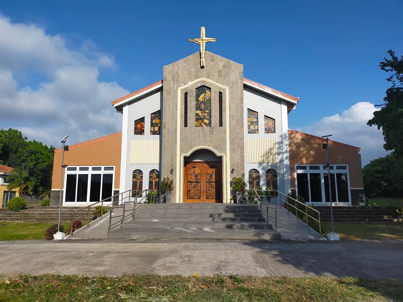 The exterior and entrance of St. Joseph Spouse of Mary Church.